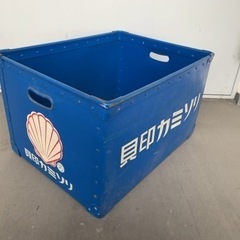 ボテ箱　貝印カミソリ　昭和レトロ 貝印カミソリ ボテ箱 昭和レトロ 当時物 ヴィンテージ 収納箱 配達箱