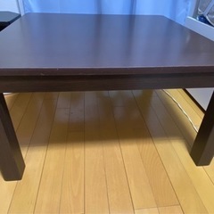 【無料✨】正方形タイプのコタツ＋コタツ布団