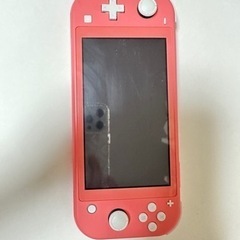 Nintendo Switch lite ピンク本体の画像