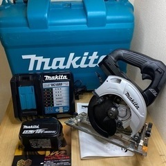 中古 マキタ　HS471D 18V 充電式マルノコ　セット