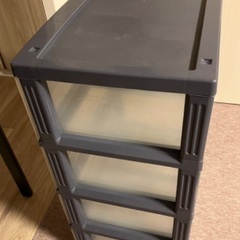収納ケース　4段　中古の画像