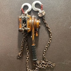 キトー　レバーブロック　0.8トン　中古　まだまだ使えますの画像