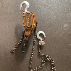 キトー　レバーブロック　0.8トン　中古　まだまだ使えますの画像