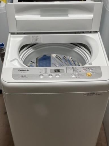 送料・設置込み　洗濯機　6kg Panasonic 2018年