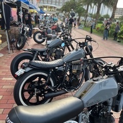 （値段交渉OK）SR400 カスタム　レストア&OH済みの画像