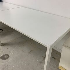 白デスク譲ります。5(必要に応じて数台譲ります)の画像