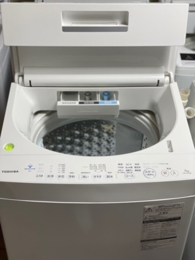 送料・設置込み　洗濯機　7kg TOSHIBA 2018年