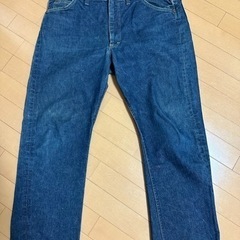 60年代後期　Lee 101z ビンテージ サイド黒タグ 色残り抜群！