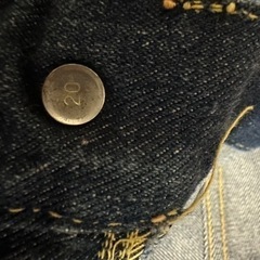 60年代後期　Lee 101z ビンテージ サイド黒タグ 色残り抜群！の画像