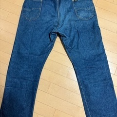 60年代後期　Lee 101z ビンテージ サイド黒タグ 色残り抜群！の画像
