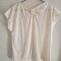 レース トップス カットソー　grove　半袖の画像