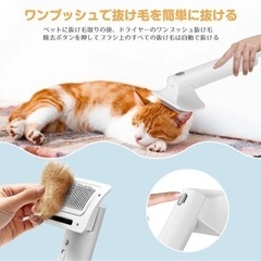 ペット用ドライヤー　トリミングブラシ　未使用の画像