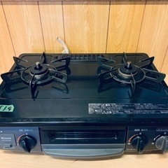 ✨2021年製✨ 2834番 リンナイ✨都市ガスコンロ✨RTE564BKR‼️