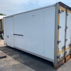 No.788 アルミバン 3ｔ 車 アルミ 箱 バイク 倉庫 トラック コンテナ 米 保管庫 物置 DIY