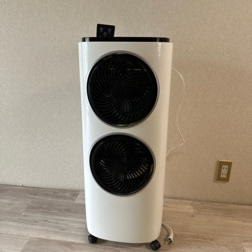 2連ファン付冷風扇 アクアツインファン