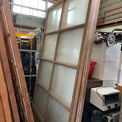 レトロガラス　　建具