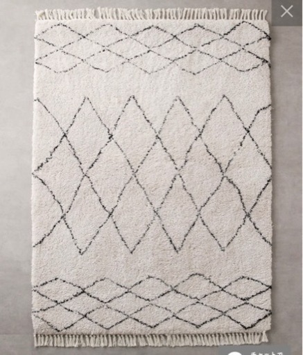 モロッカン風ラグ　　100×150   美品