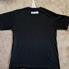 【未使用タグ付】黒Tシャツ　花札柄・Ｌサイズ　倉本美津留プロデュースの画像