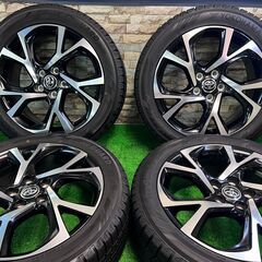 ◆美品◆トヨタ純正◆225/50R18【2019年製】YOKOHAMA ice GUARD スタッドレス ホイールセット【18インチ 7J+50 PCD114.3】 C-HR エスティマ