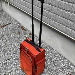 【美品】キャリーケース EMINENT オレンジ 施錠設備有りの画像