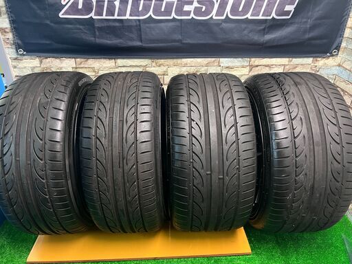 ★美品★245/35r20 275/30r20 ROHANA WHEELS【F/10J +26 R/11J +28 20インチ P.C.D 114.3 5H114.3】F=245/35R20 R=275/30R20 ■4本セット■