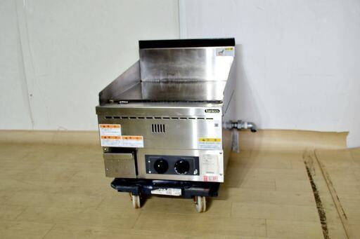 山口)下松市より　タニコー　ガスグリドル　TGG-45N　LPガス用　2022年製　BIZKF10H