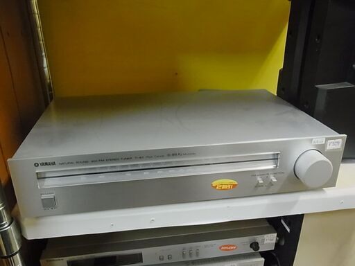2割引きで販売中！5,478円→4,382円！YAMAHA　ヤマハ　FM/AMチューナー　NSシリーズ　T-4D　本体のみ　ラジオチューナー　オーディオ機器