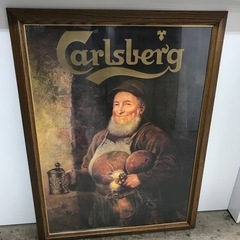 A2306-319 カールスバーグ 額装 約70.5×9.5cm...