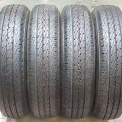 中古タイヤ　155R13LT　ブリヂストン　ECOPIA R680　未使用　2017年式　4本セット