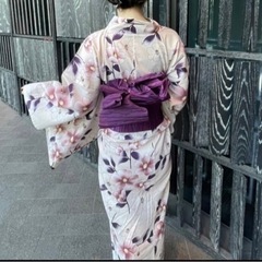 美品　浴衣全7点セット(1度のみ着用)