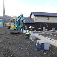 勿来火力発電所における機械据補助作業　(夜間勤務)