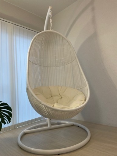 最終値下げ！ハンギングチェア白