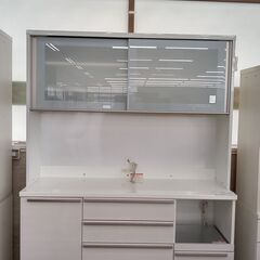 ★ジモティ割あり★ 高橋木工所 レンジボード 白 H200×D51×W140 クリーニング済み TJ1087