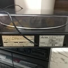 レコードプレーヤー+レコード大量の画像