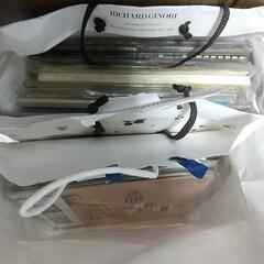 レコードプレーヤー+レコード大量の画像