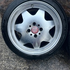中古16インチアルミ、タイヤセット