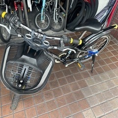 20インチ　ブリジストン　外装6段変速　かご　泥除け　ライト付き...