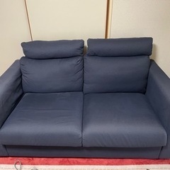 【至急】IKEA2人掛けソファ　早い者勝ちです！の画像