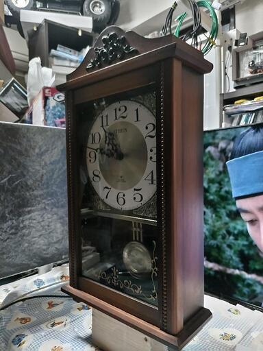 (商談中)レトロ壁掛け振り子時計