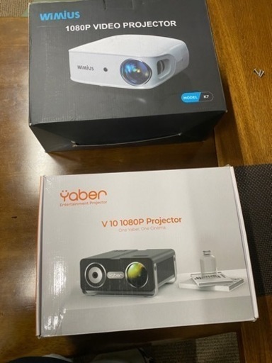 プロジェクター2台　ほぼ未使用