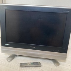 まもなく受付終了！SHARP26型液晶TV  セット