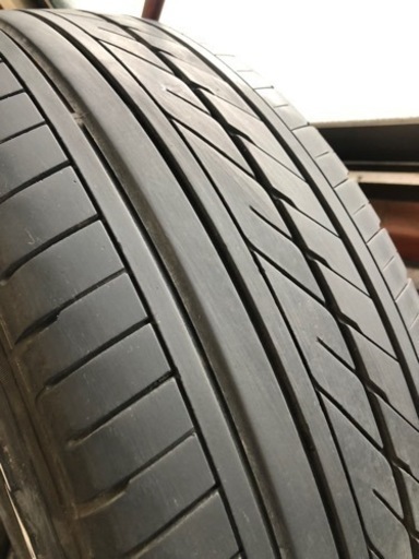 売り切れ　ハイエース等　グッドイヤー　215/60/R17 ホワイトレター  ナスカー
