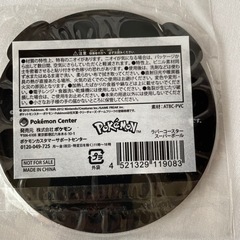 ポケモン　コースター　缶バッヂの画像