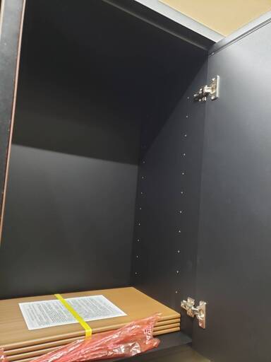 8/623089 値下げ?大川家具直送　アウトレット品?アラート　/　3面シューズBOX　下駄箱?ロータイプ?3040