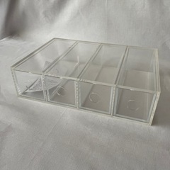 無印良品　アクリル　メガネ・小物ケース