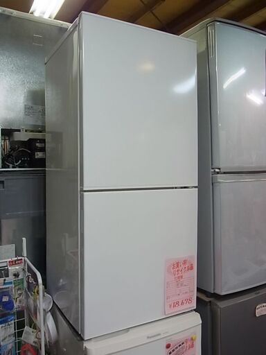 セール中につき、通常特価18,678円より5,000円引きの13,678円!　TWINBIRD　ツインバード　110L　2ドア冷凍冷蔵庫　HR-E911　2019年製