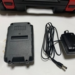 夢コードレス高圧洗浄機、バッテリー、充電器、ケース、セットの画像