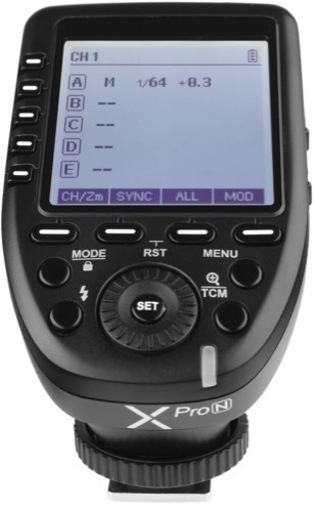 技適マーク付き】GODOX XPro-N TTLフラッシュトリガー Nikonニコンカメラに対応
