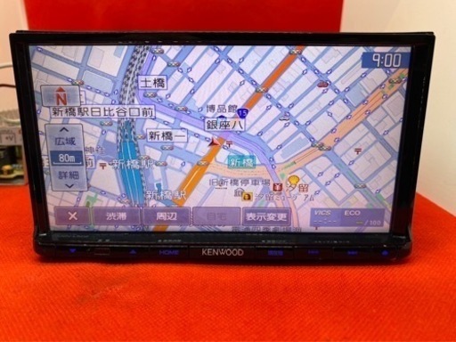 KENWOOD 上級　MDV-L502 フルセグ　2023地図　新品バックカメラ