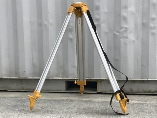 タジマ◇アルミ製三脚◇球面タイプ◇ローテーティングレーザー・オートレベル用◇K647J